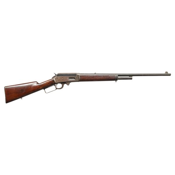 INTERESTING 33 CF MARLIN 1895 LEVER ACTION RIFLE.