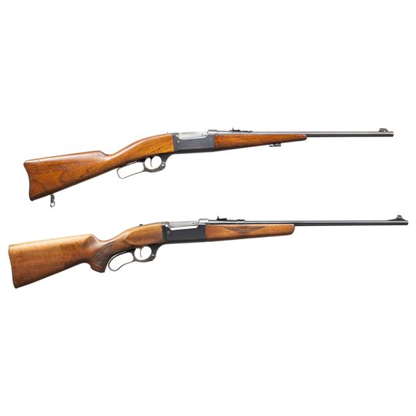 SAVAGE 99H & 99F LEVER ACTION RIFLES.