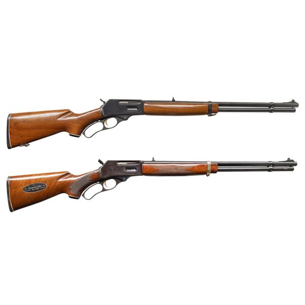 2 WESTERNFIELD MODEL 72C LEVER ACTION RIFLES.
