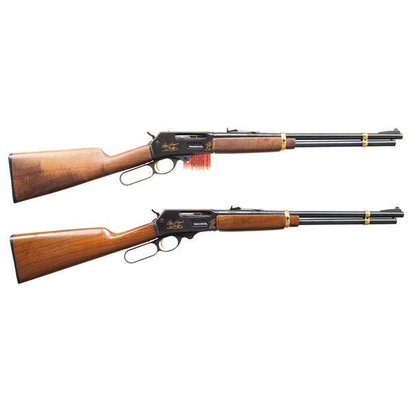 2 LIMITED EDITION MOSSBERG 479 ROY ROGERS LEVER