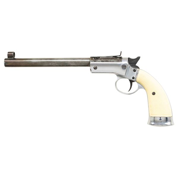 HAWES TIP UP SINGLE SHOT PISTOL.