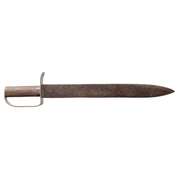 CONFEDERATE D-GUARD BOWIE KNIFE.