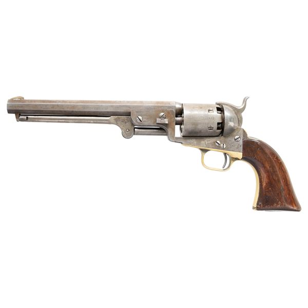 GOOD EARLY 3RD MODEL COLT 1851 NAVY REVOLVER.