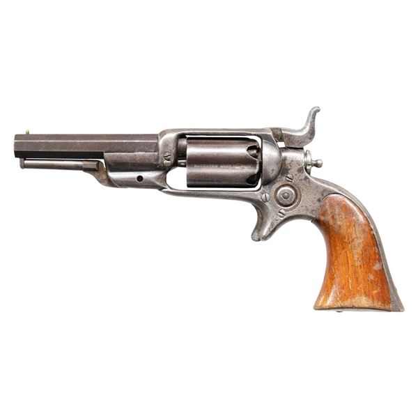SCARCE CIVIL WAR COLT MODEL 4 ROOT REVOLVER.
