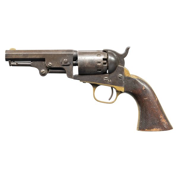 CIVIL WAR ERA MANHATTAN POCKET NAVY REVOLVER.