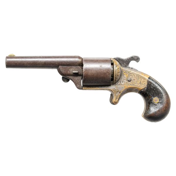 MOORE PATENT FIREARMS CO. FRONT LOADING REVOLVER.