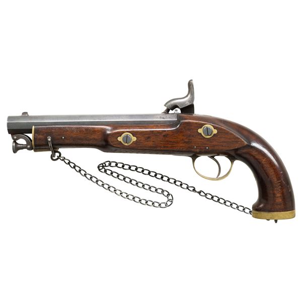 BRITISH ENFIELD PERCUSSION CALVERY PISTOL.