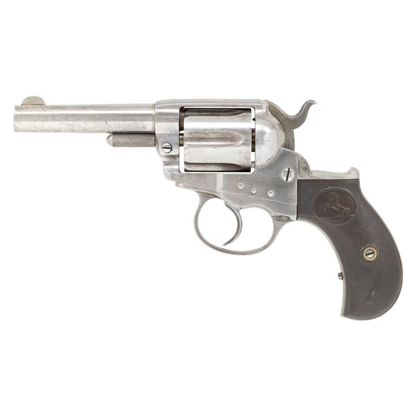 EARLY COLT MODEL 1877 "LIGHTNING" ETCHED PANEL