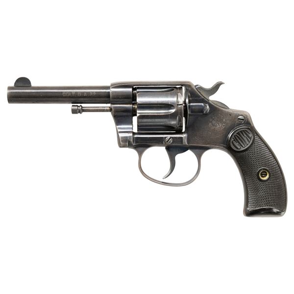 COLT NEW POCKET DOUBLE ACTION REVOLVER WITH