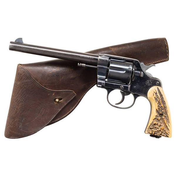 COLT NEW SERVICE DOUBLE ACTION REVOLVER WITH