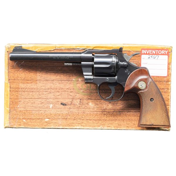COLT OFFICERS MODEL MATCH .22 LR DOUBLE ACTION