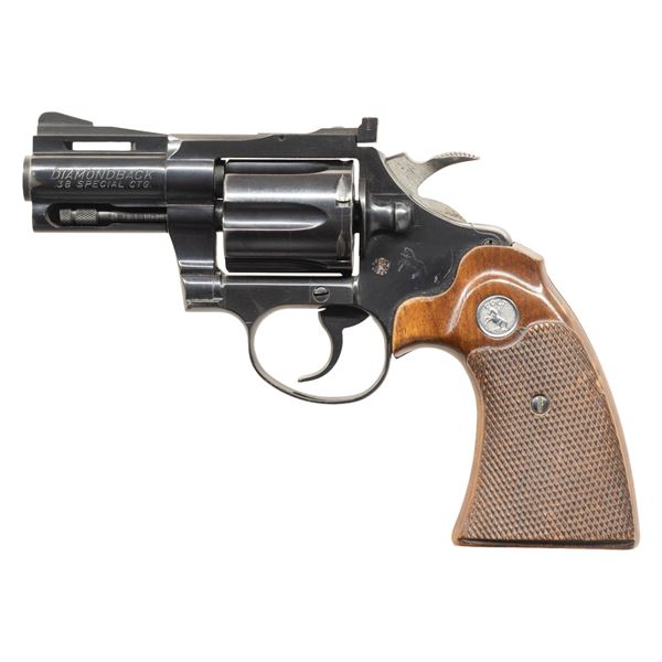 COLT DIAMONDBACK 2 1/2" BARREL 38 SPL. REVOLVER.