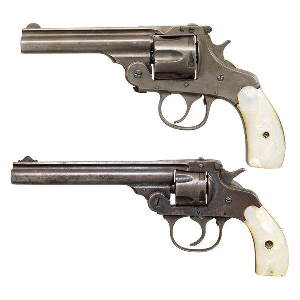 LOT OF TWO 32 DA TOP BREAK REVOLVERS.