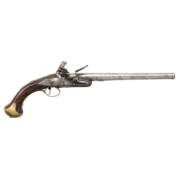 QUEEN ANNE STYLE SCREW CANNON BARREL FLINTLOCK