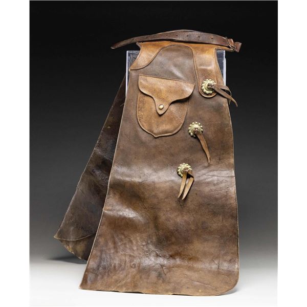 VINTAGE LEATHER CHAPS.