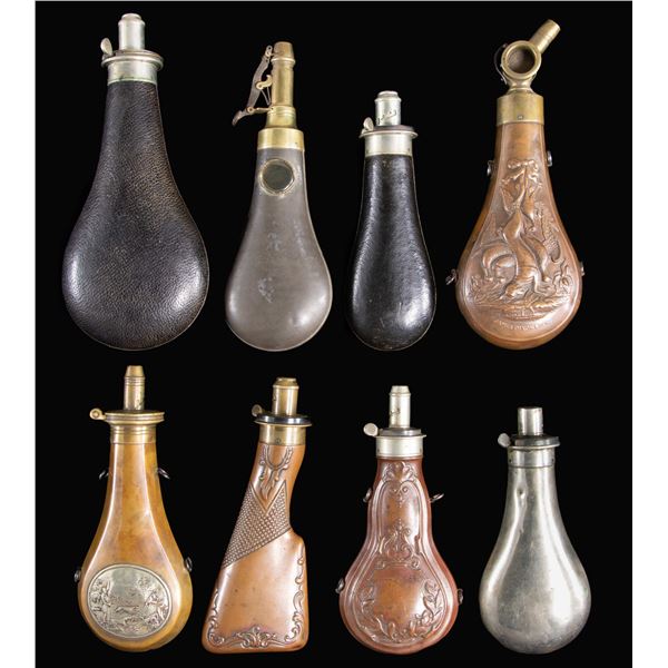 FINE GROUP OF 8 JAMES DIXON RIFLE & SHOTGUN