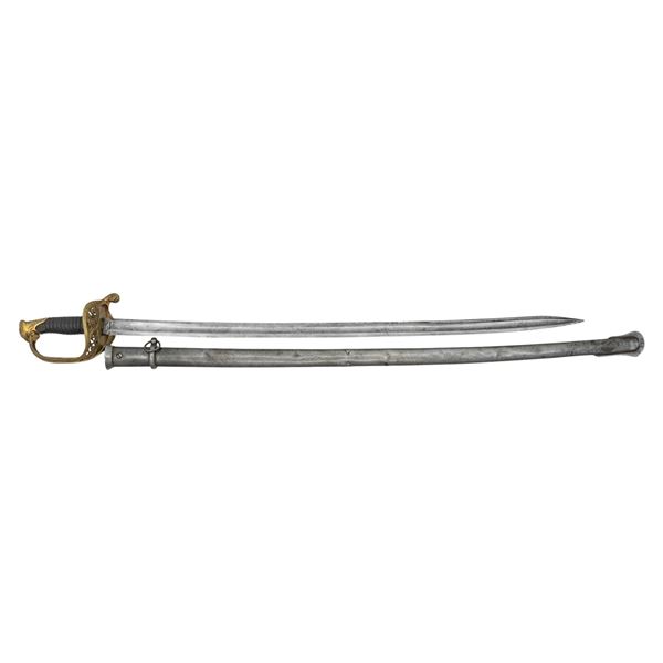 FRENCH M1845 FOOT OFFICER'S SWORD.