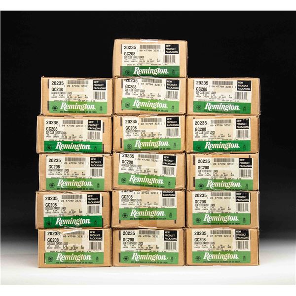 16 CASES OF REMINGTON 20 GAUGE TARGET LOADS.