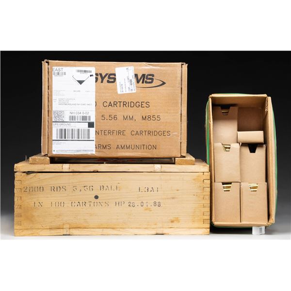 ABOUT 3560 RDS. OF 5.56 NATO AMMO.