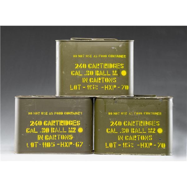 720 RDS. OF GREEK HXP 30-06 AMMO.