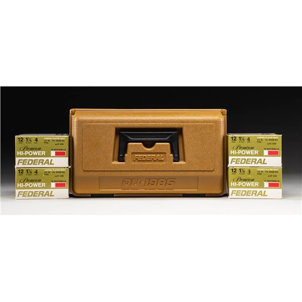 FEDERAL DUCKS UNLIMITED 1985 EDITION AMMO CASE