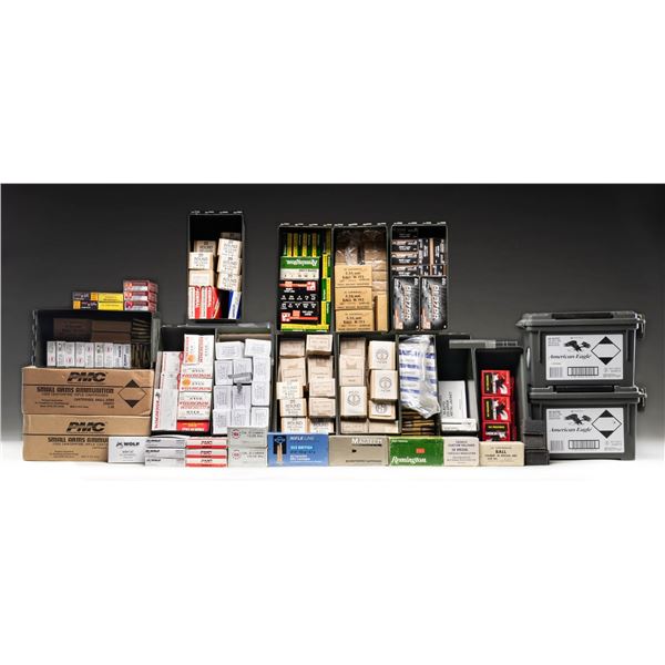 LARGE LOT OF MIXED AMMO.