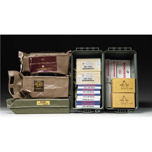 LOT OF MILITARY SURPLUS AMMO