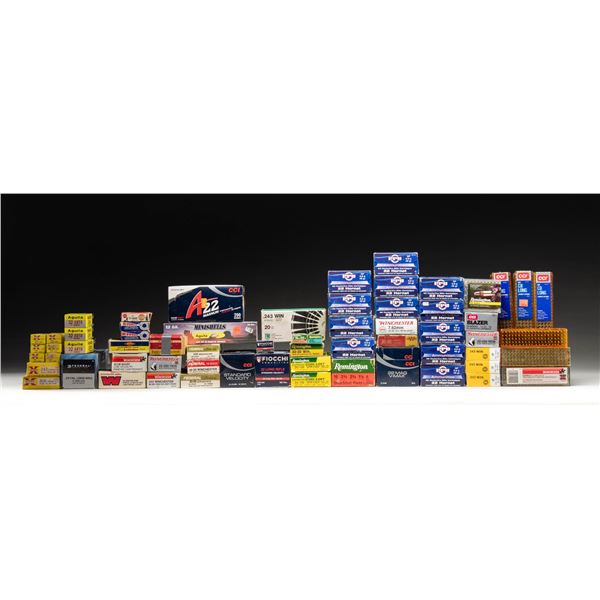 LOT OF ASSORTED AMMO.