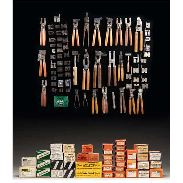 LARGE LOT OF BULLET MOLDS