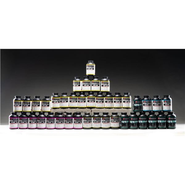 HODGDON RIFLE & PISTOL SMOKELESS POWDER.