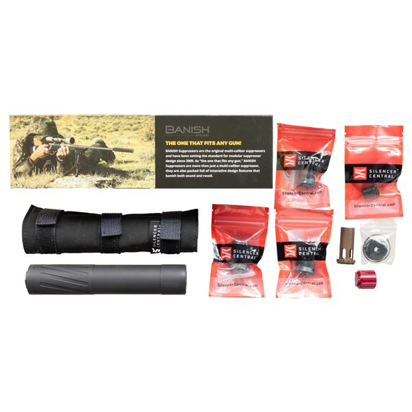 AS NEW IN BOX SILENCER CENTRAL  BANISH 30 GOLD