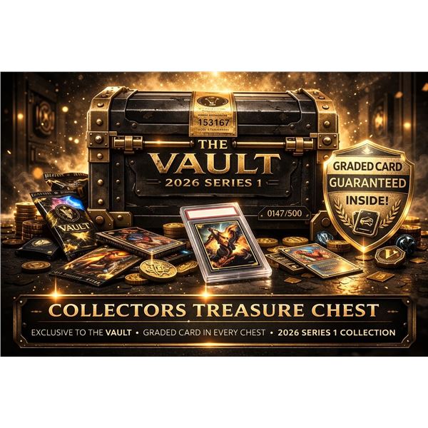 Mystery POKEMON Treasure Chest - Graded Card in Ev