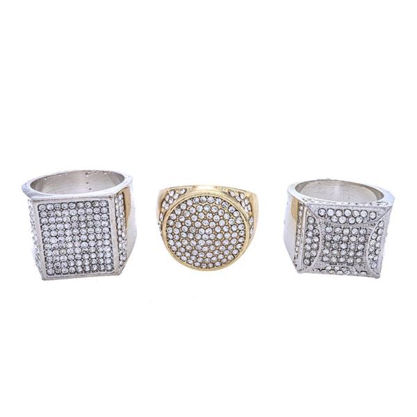 Group of 3 Gents Luxury Rings