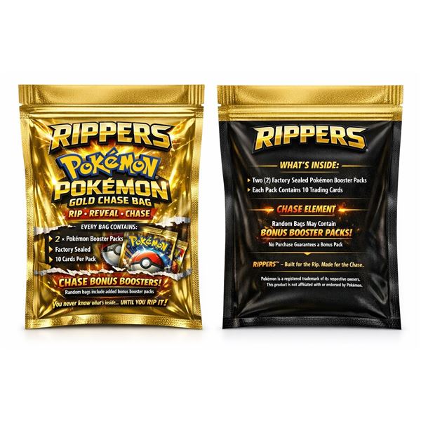RIPPERS -Pokemon Boosters - 2 - Factory Sealed Boo