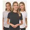 Image 1 : Bench Ladies Comfort T-Shirts, 3-Pack, Size Small (S/P)