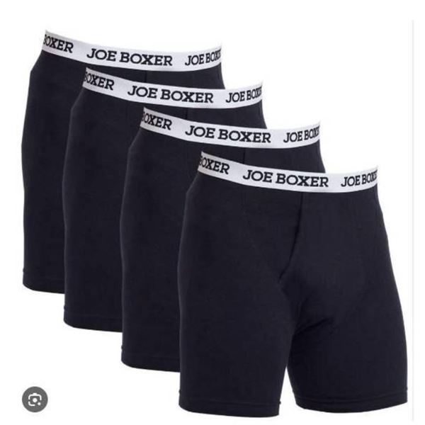 Joe Boxer Men's 4-Pack Boxer Briefs, Size M/M