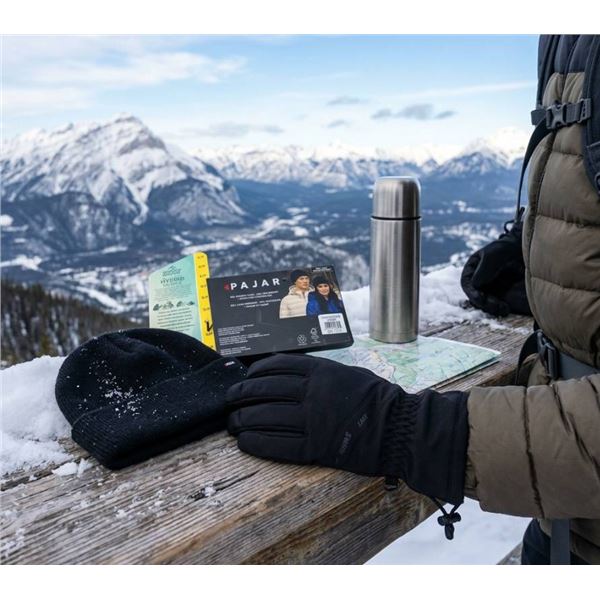Pajar Merino Wool Hat and Swany Sport Hybrid Gloves Set