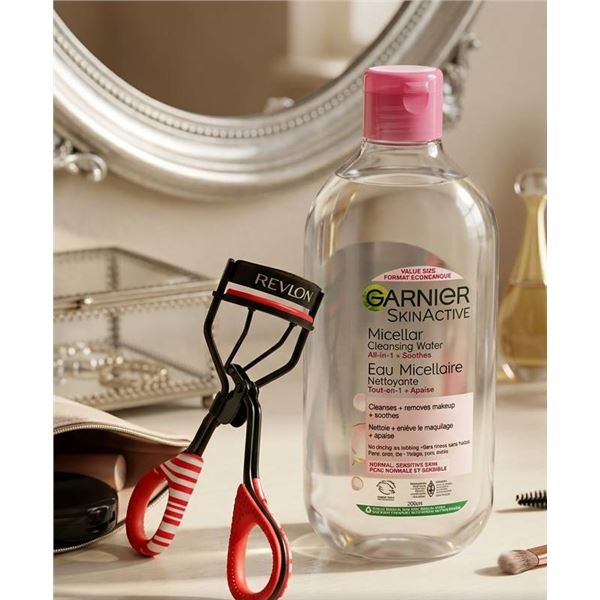 Revlon Lash Curler (24434) and Garnier SkinActive Micellar Cleansing Water