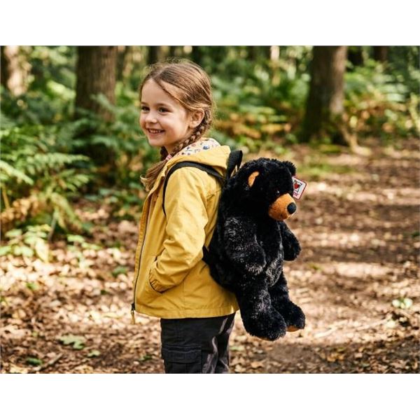 Unipak Designs Style 1874BK - 19-Inch Black Bear Hug-Pak Backpack