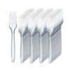 Image 1 : Prestee Perch 300 Clear Plastic Forks, SKU 114200, UPC X002B10B9D