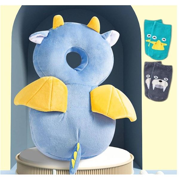 Baby Head Protector Saftey Cushion for Walking Crawling Toddlers Learning to Walk Backpack With Adju