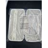 Image 4 : White Carrying Case With Zipper Closure, Model X004RE7 W25