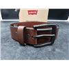 Image 3 : Levi's Men's Leather Belt, Fits Pant Size 36-38, Large