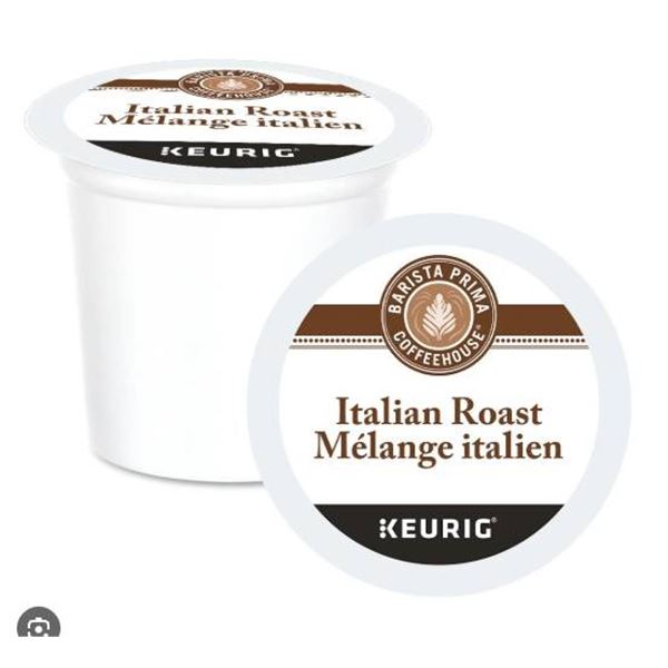Keurig Barista Prima Coffeehouse Italian Roast K-Cup Pods, 60-Count
