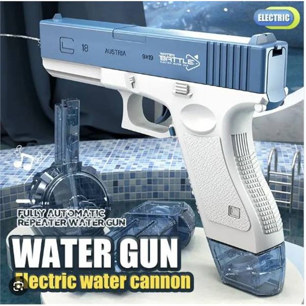 Children's Electric Automatic Water Gun With Upgraded Features