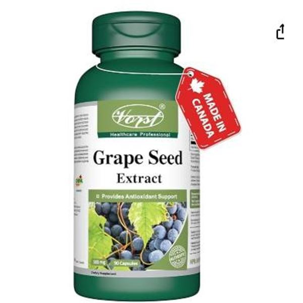 Korst Grape Seed Extract, 100 mg, 90 Capsules