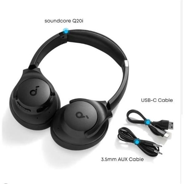 Soundcore Q20i Wireless Noise-Canceling Headphones with Hi-Res Audio