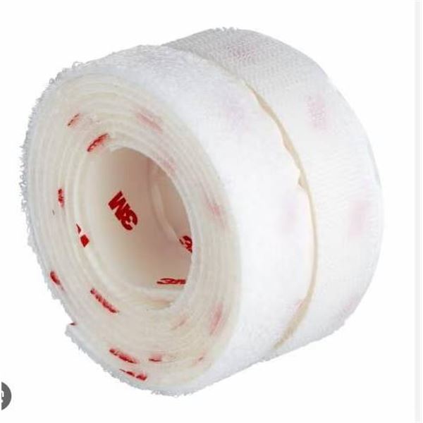 Scotch Indoor Easy Lock Velcro  Tape Roll, 1.3 Kg Capacity, 4 Rolls, 3M