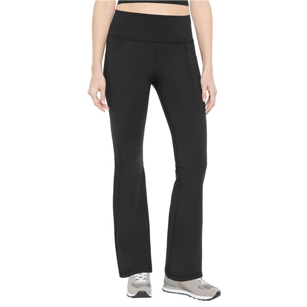 GapFit Flared Legging in Black, Size Small/Petite (S/P)