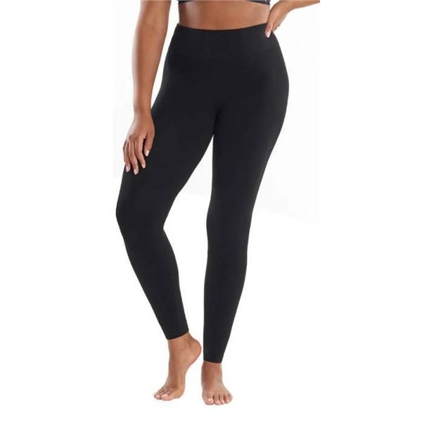 Lemon Fleece-Lined Legging, 2-Pack, Large Size
